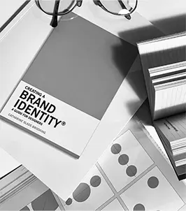 Studio dell'identità di marca.